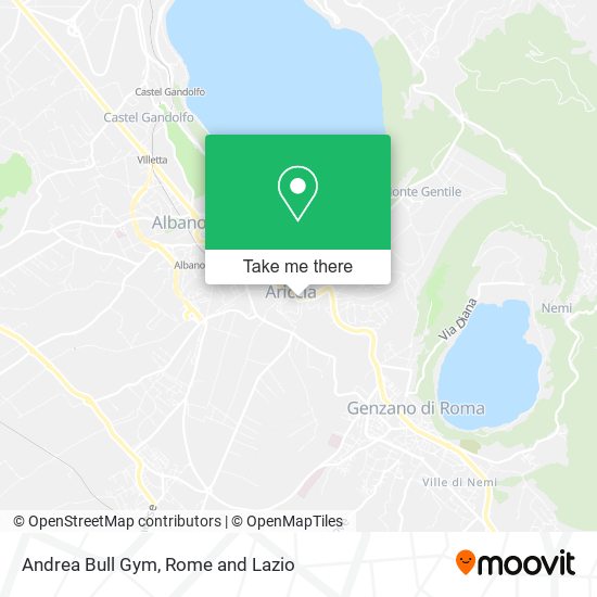 Andrea Bull Gym map