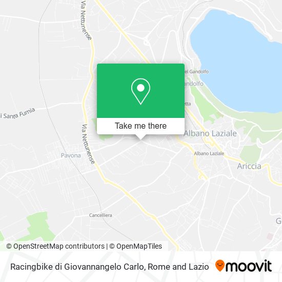Racingbike di Giovannangelo Carlo map