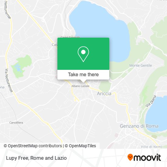 Lupy Free map