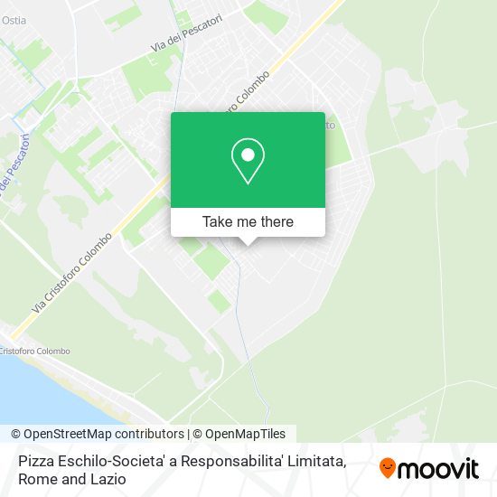 Pizza Eschilo-Societa' a Responsabilita' Limitata map