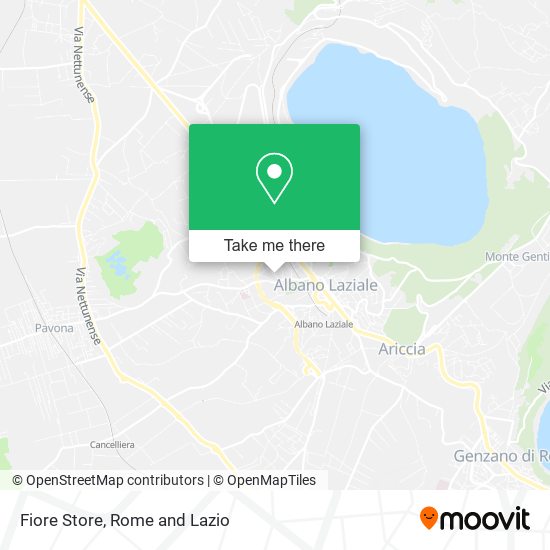 Fiore Store map