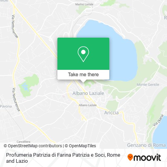 Profumeria Patrizia di Farina Patrizia e Soci map