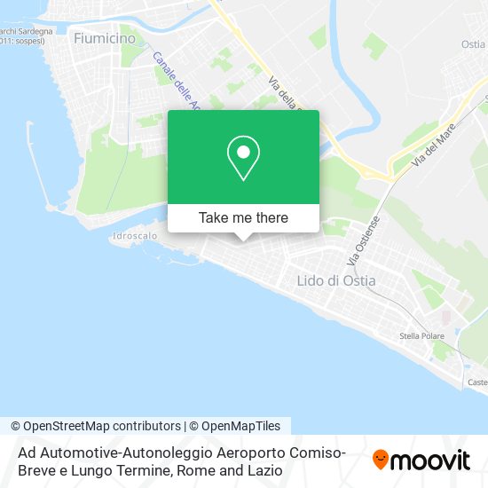 Ad Automotive-Autonoleggio Aeroporto Comiso-Breve e Lungo Termine map