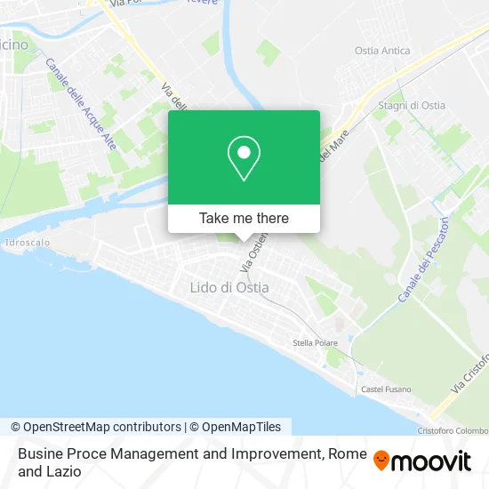 Business Process Management and Improvement map
