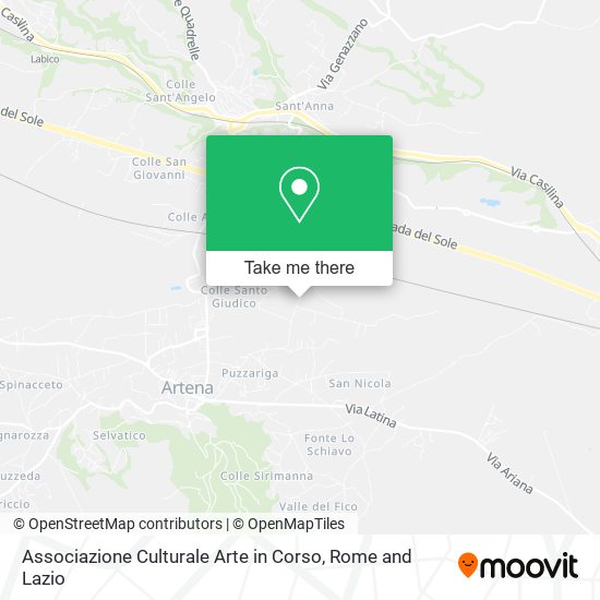 Associazione Culturale Arte in Corso map
