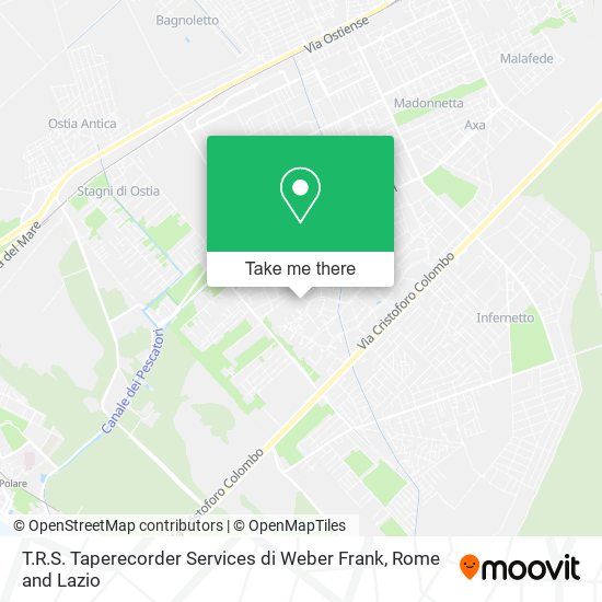 T.R.S. Taperecorder Services di Weber Frank map