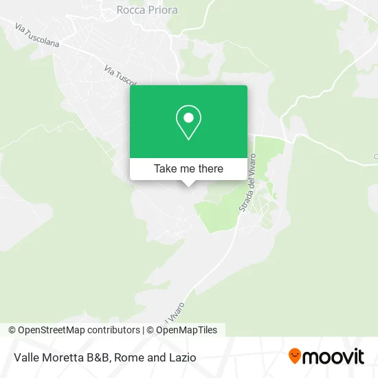 Valle Moretta Bed and Breakfast map