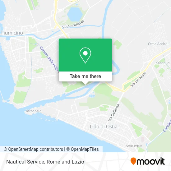 Nautical Service map