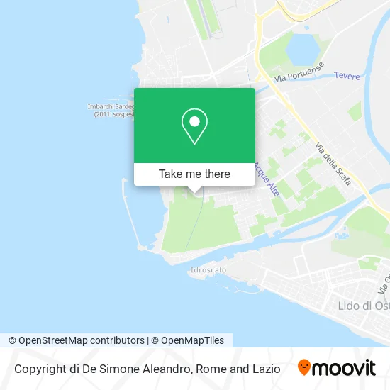 Copyright by Aleandro De Simone map