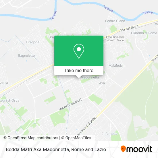 Bedda Matri Axa Madonnetta map
