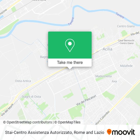 Stai-Centro Assistenza Autorizzato map