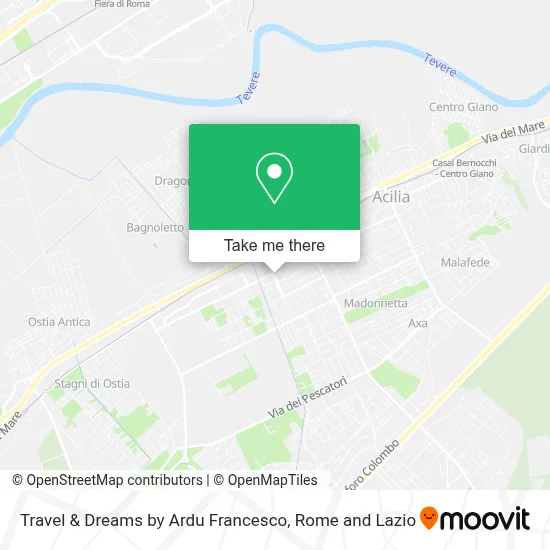 Travel & Dreams by Ardu Francesco map