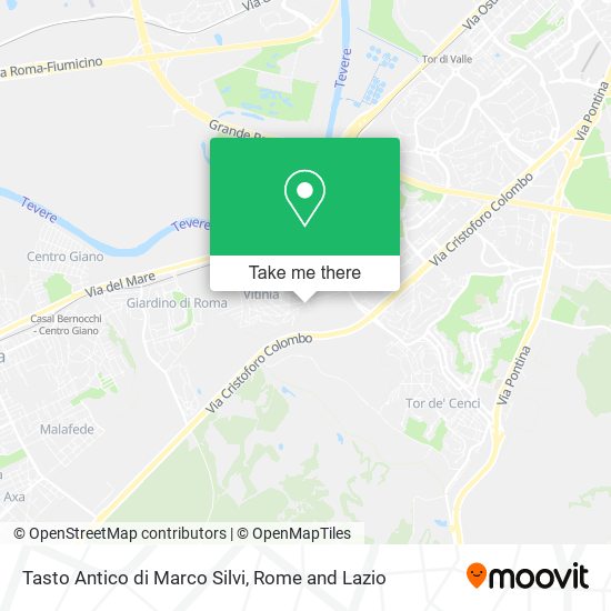 Tasto Antico di Marco Silvi map