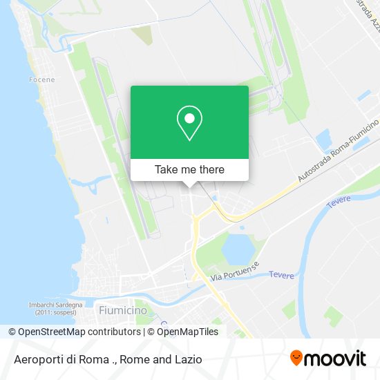 Aeroporti di Roma . map