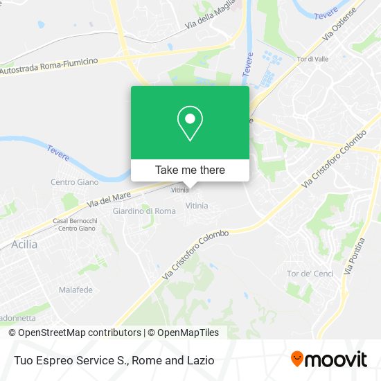 Tuo Espreo Service S. map