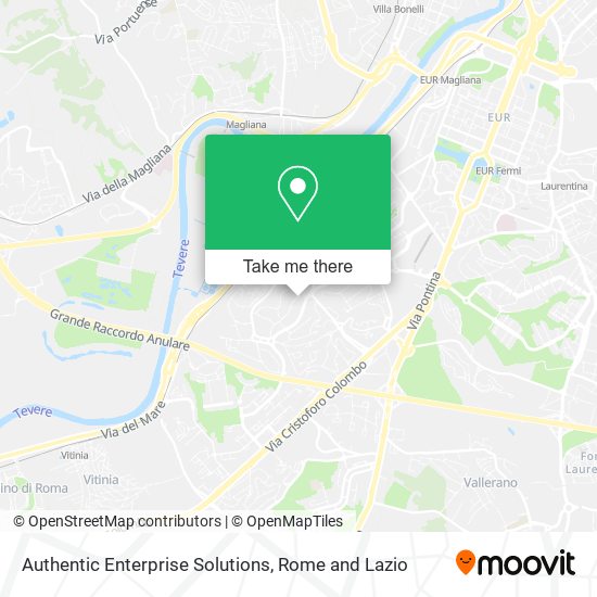 Authentic Enterprise Solutions map
