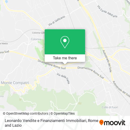 Leonardo Vendite e Finanziamenti Immobiliari map