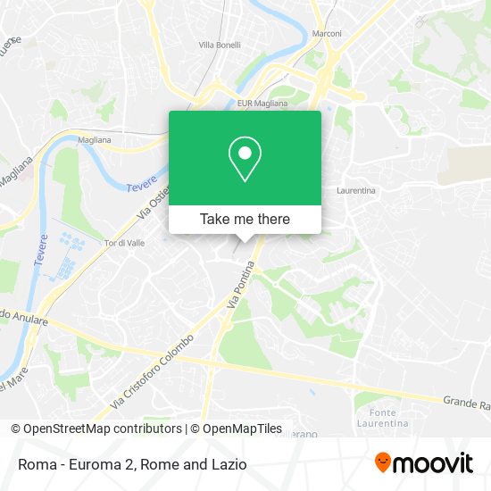 Roma - Euroma 2 map