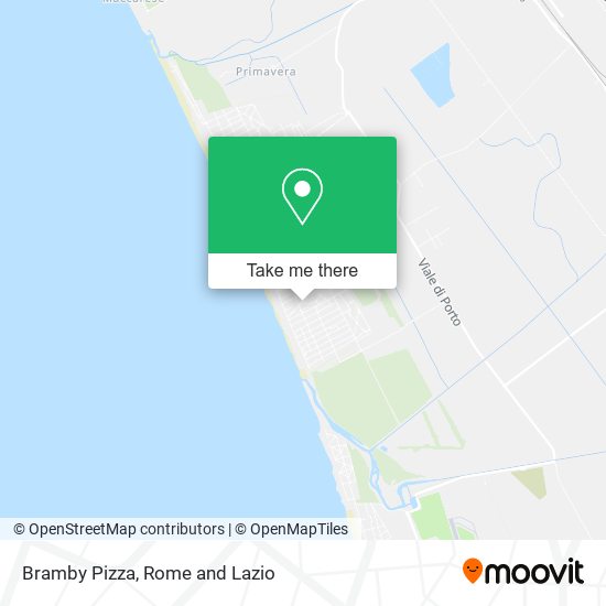 Bramby Pizza map