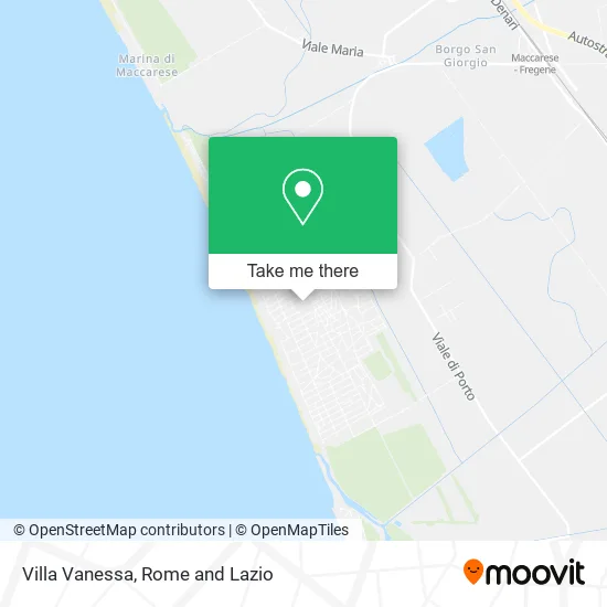 Vanessa Villa map