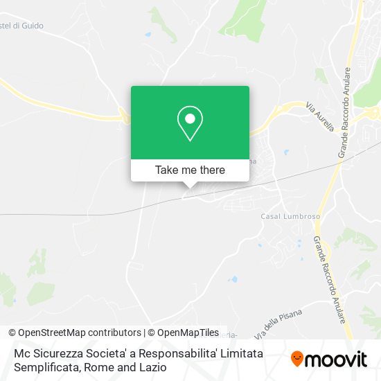 Mc Sicurezza Societa' a Responsabilita' Limitata Semplificata map