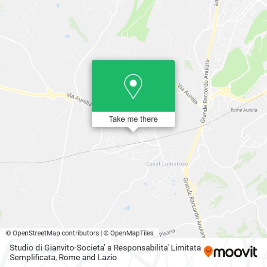 Studio di Gianvito-Societa' a Responsabilita' Limitata Semplificata map