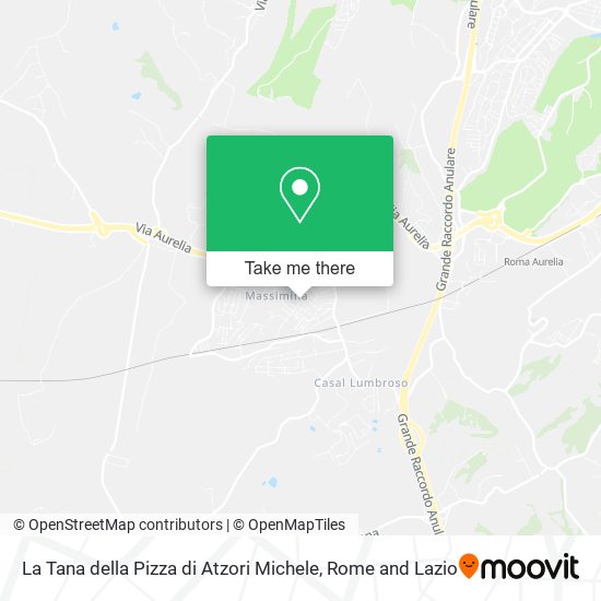 La Tana della Pizza di Atzori Michele map
