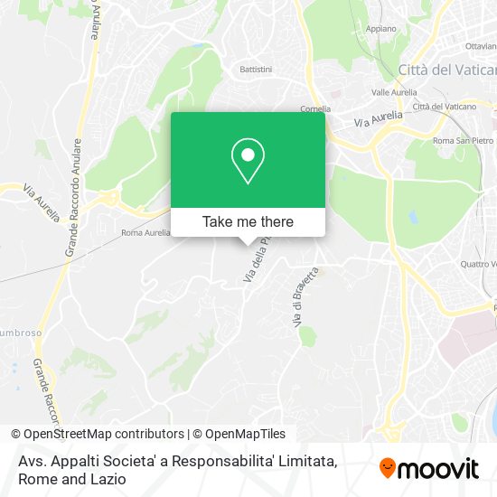 Avs. Appalti Societa' a Responsabilita' Limitata map