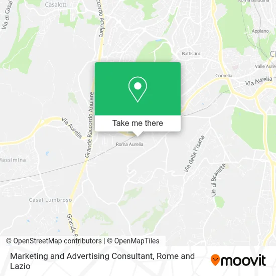 Marketing and Advertising Consultant map