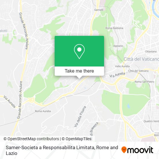 Samer-Societa a Responsabilita Limitata map