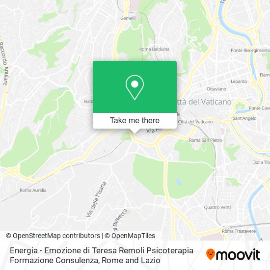 Energia - Emozione di Teresa Remoli Psicoterapia Formazione Consulenza map