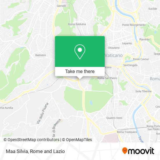 Maa Silvia map