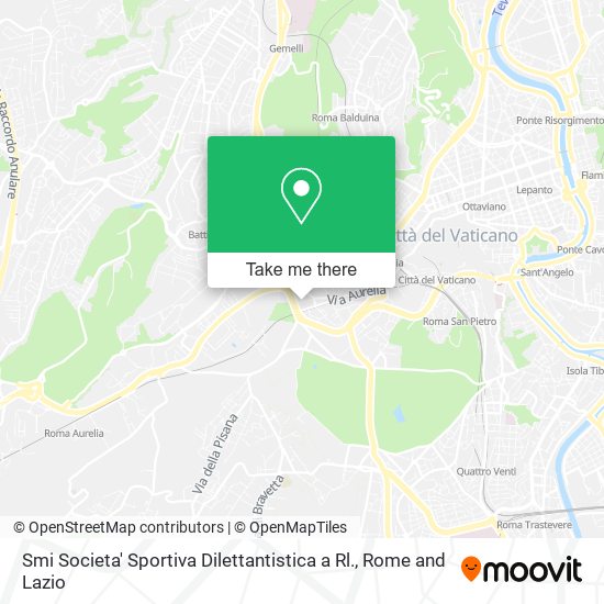 Smi Societa' Sportiva Dilettantistica a Rl. map