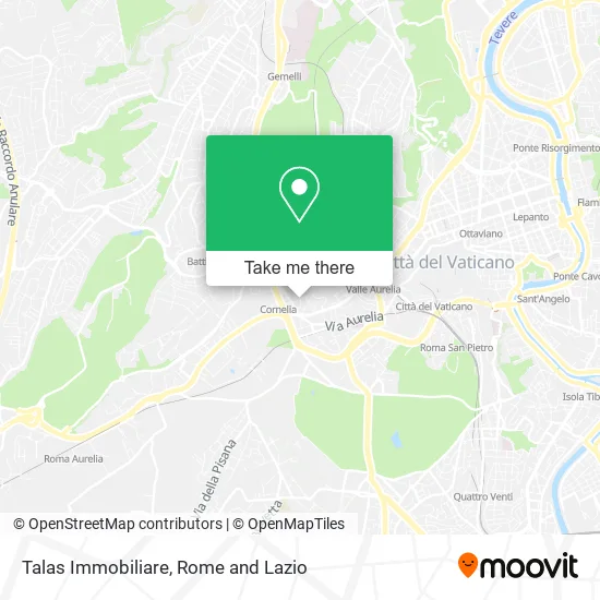 Talas Real Estate map