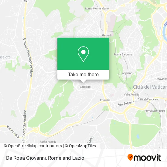 Giovanni De Rosa map