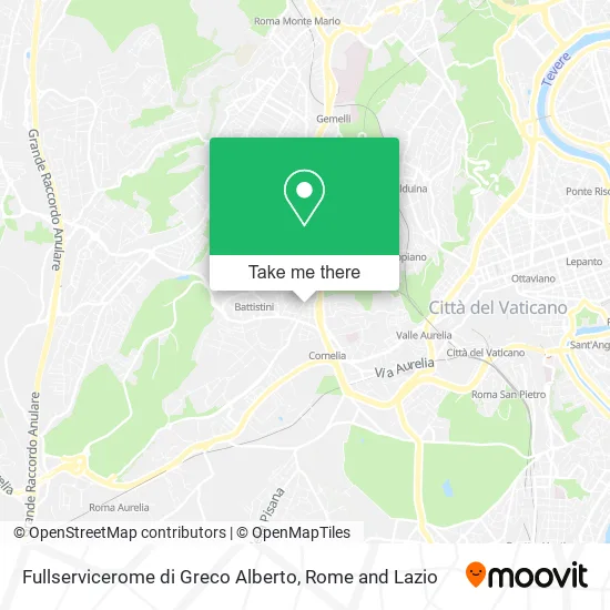 Fullservicerome by Greco Alberto map