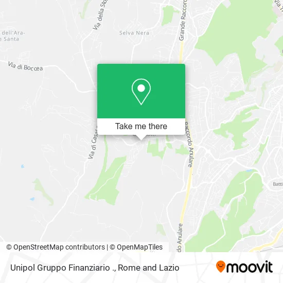 Unipol Financial Group map