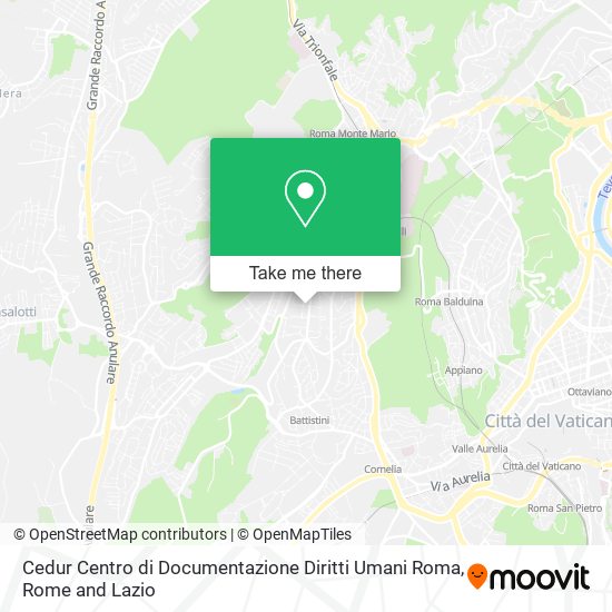 Cedur Centro di Documentazione Diritti Umani Roma map