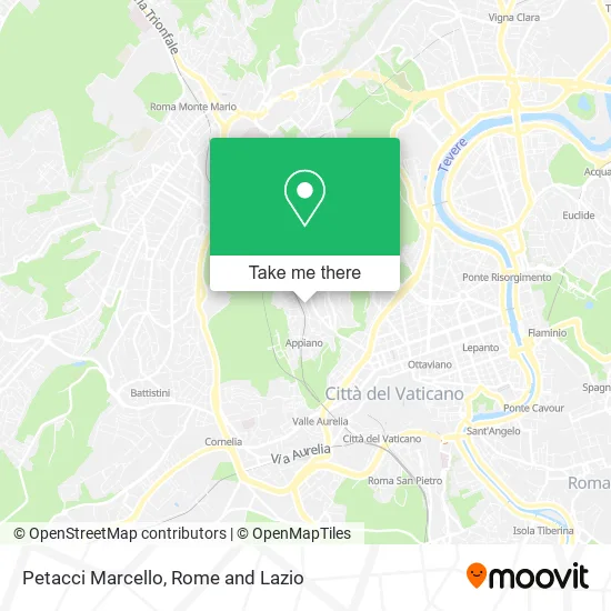 Petacci Marcello map