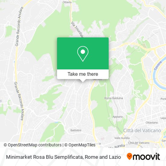 Minimarket Rosa Blu Semplificata map