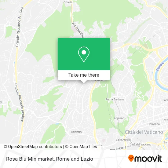 Rosa Blu Minimarket map