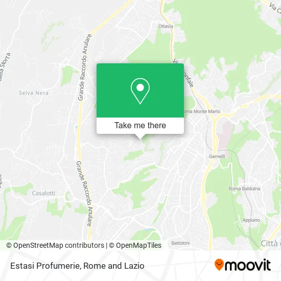 Estasi Perfumeries map