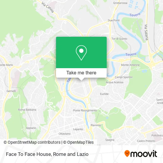 Face To Face House map