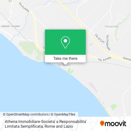 Athena Immobiliare-Societa' a Responsabilita' Limitata Semplificata map