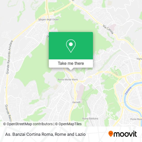 As. Banzai Cortina Roma map
