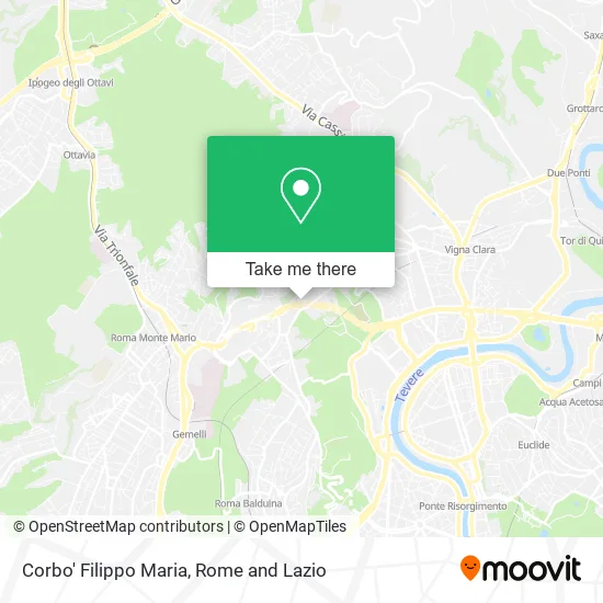 Corbo' Filippo Maria map