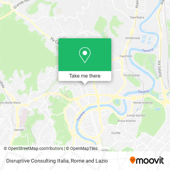 Disruptive Consulting Italy map