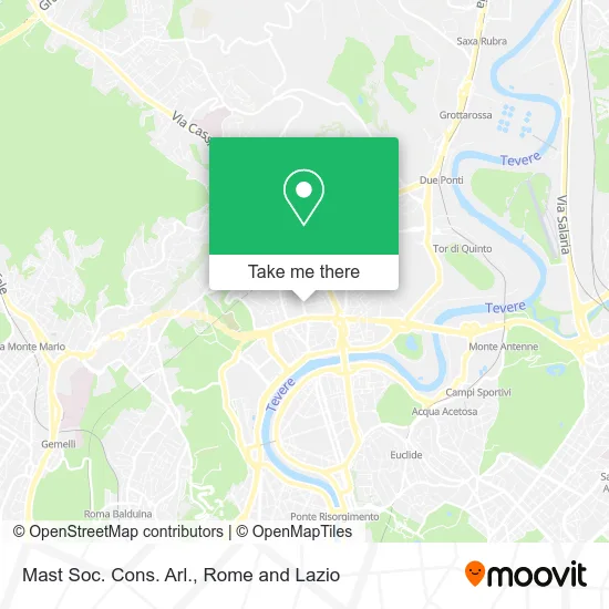 Mast Cooperative Society map