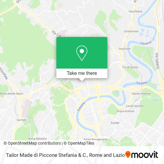 Tailor Made di Piccone Stefania & C. map