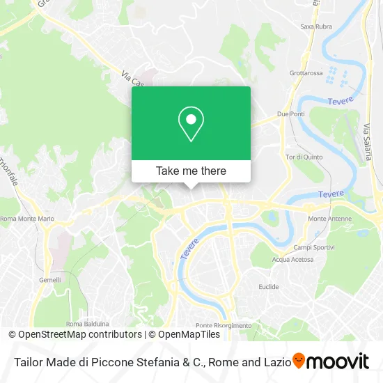 Tailor Made by Piccone Stefania & C. map